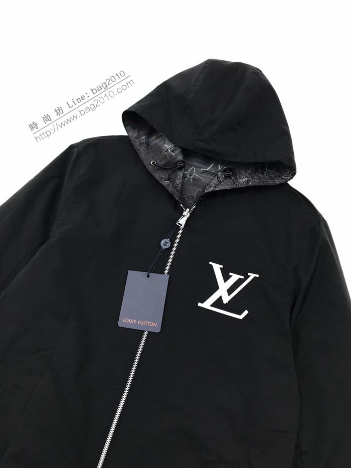 LV男裝 2020秋冬新款LV全球限量2054系列 MONOGRAM雙面夾克 寬鬆版型  ydi3203